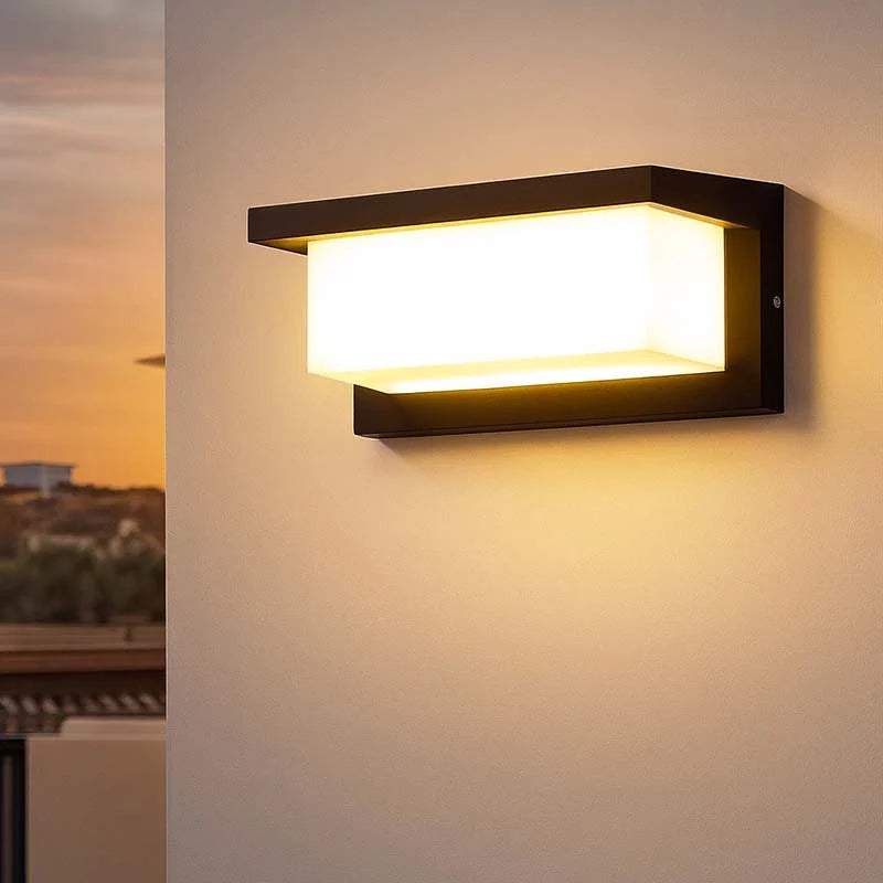 Outdoor Wall Light Motion Sensor 18W LED Waterproof