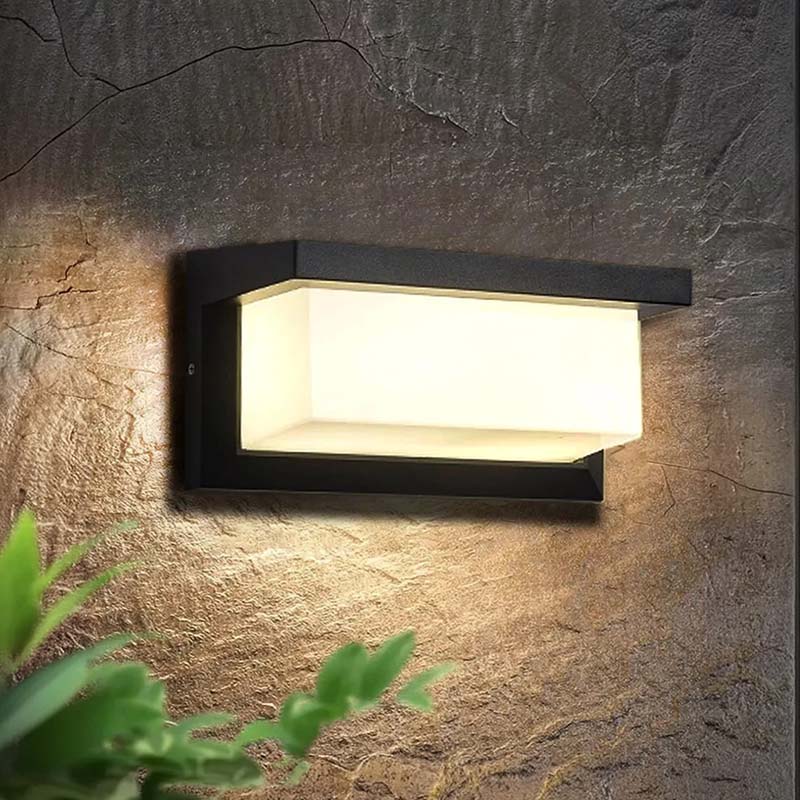 Outdoor Wall Light Motion Sensor 18W LED Waterproof
