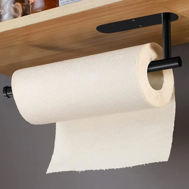 Paper Towel Holder Set Stainless Steel Wall-Mounted Set of 2