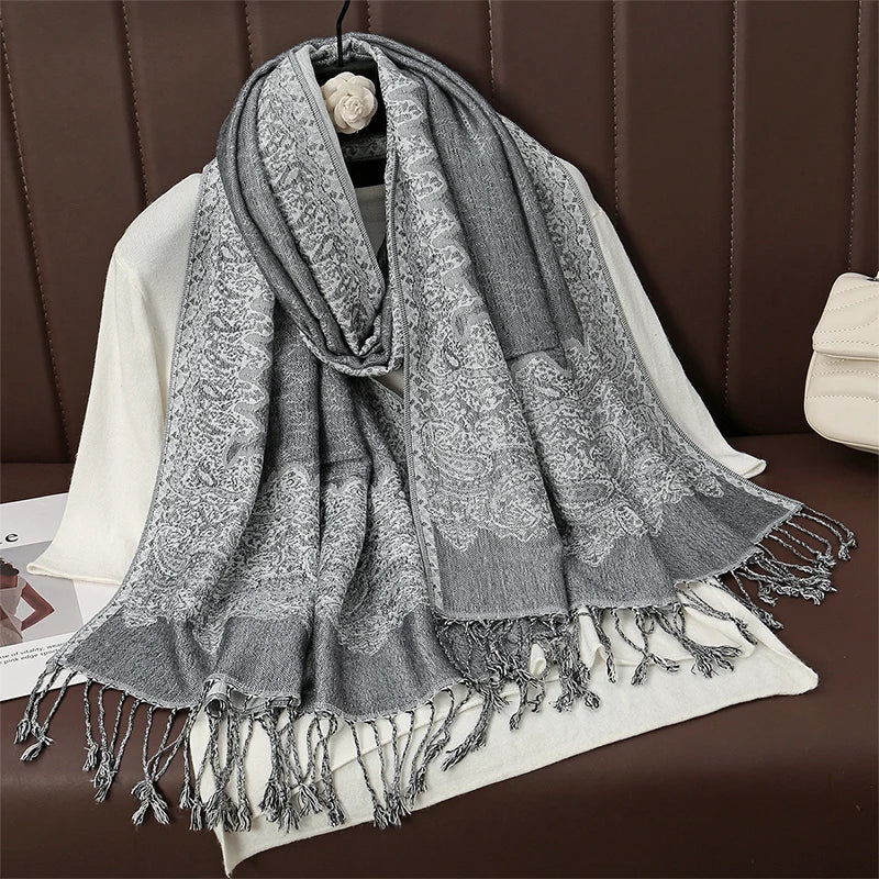 Pashmina Wrap Lightweight Soft Cashmere-Like Feel