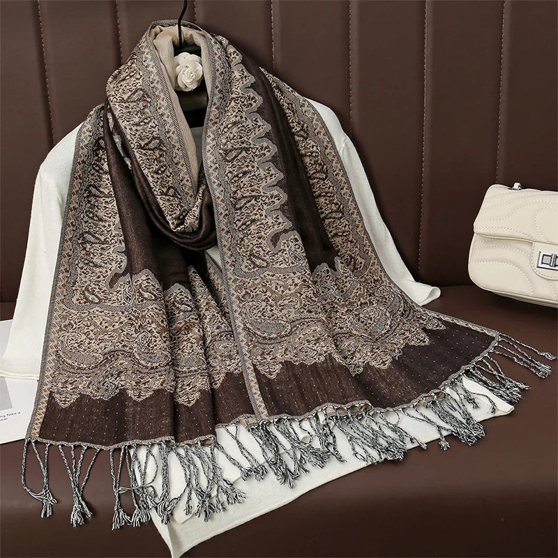 Pashmina Wrap Lightweight Soft Cashmere-Like Feel