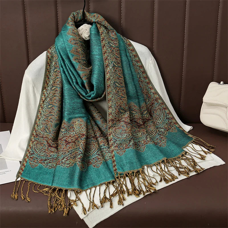 Pashmina Wrap Lightweight Soft Cashmere-Like Feel