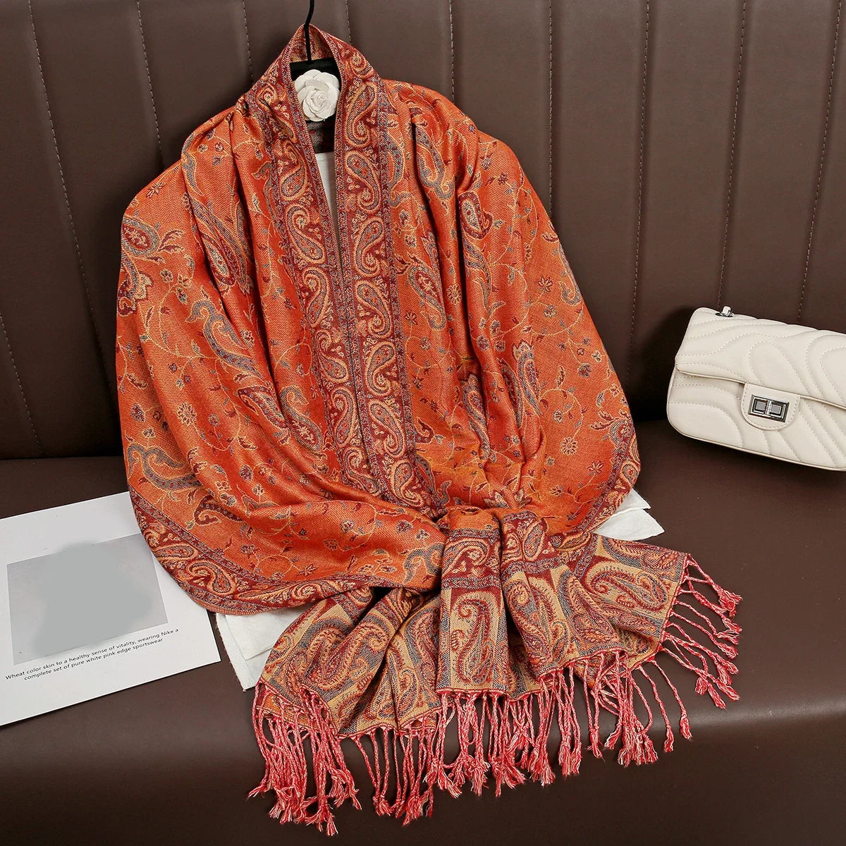 Pashmina Wrap Lightweight Soft Cashmere-Like Feel