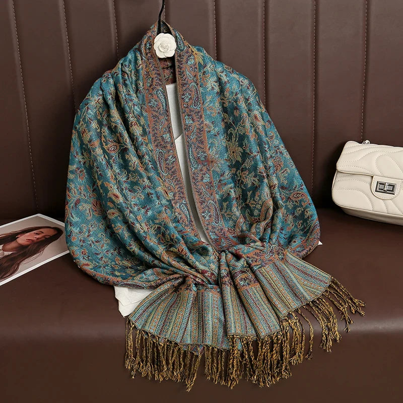 Pashmina Wrap Lightweight Soft Cashmere-Like Feel