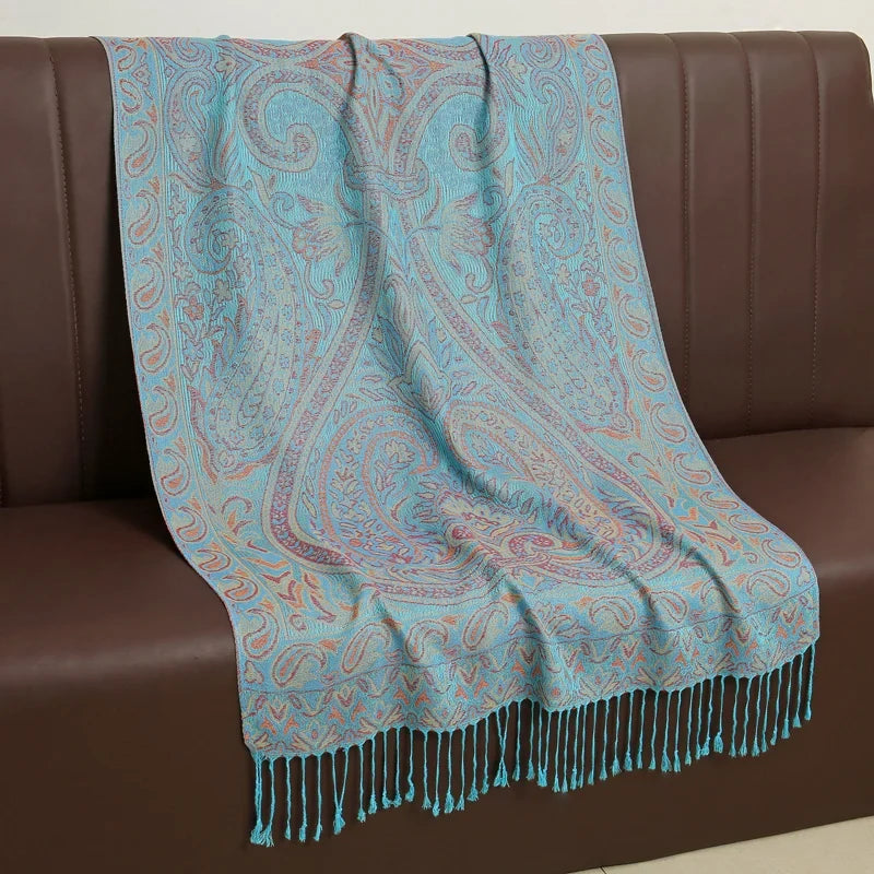 Pashmina Wrap Lightweight Soft Cashmere-Like Feel