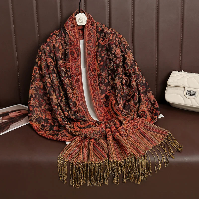Pashmina Wrap Lightweight Soft Cashmere-Like Feel