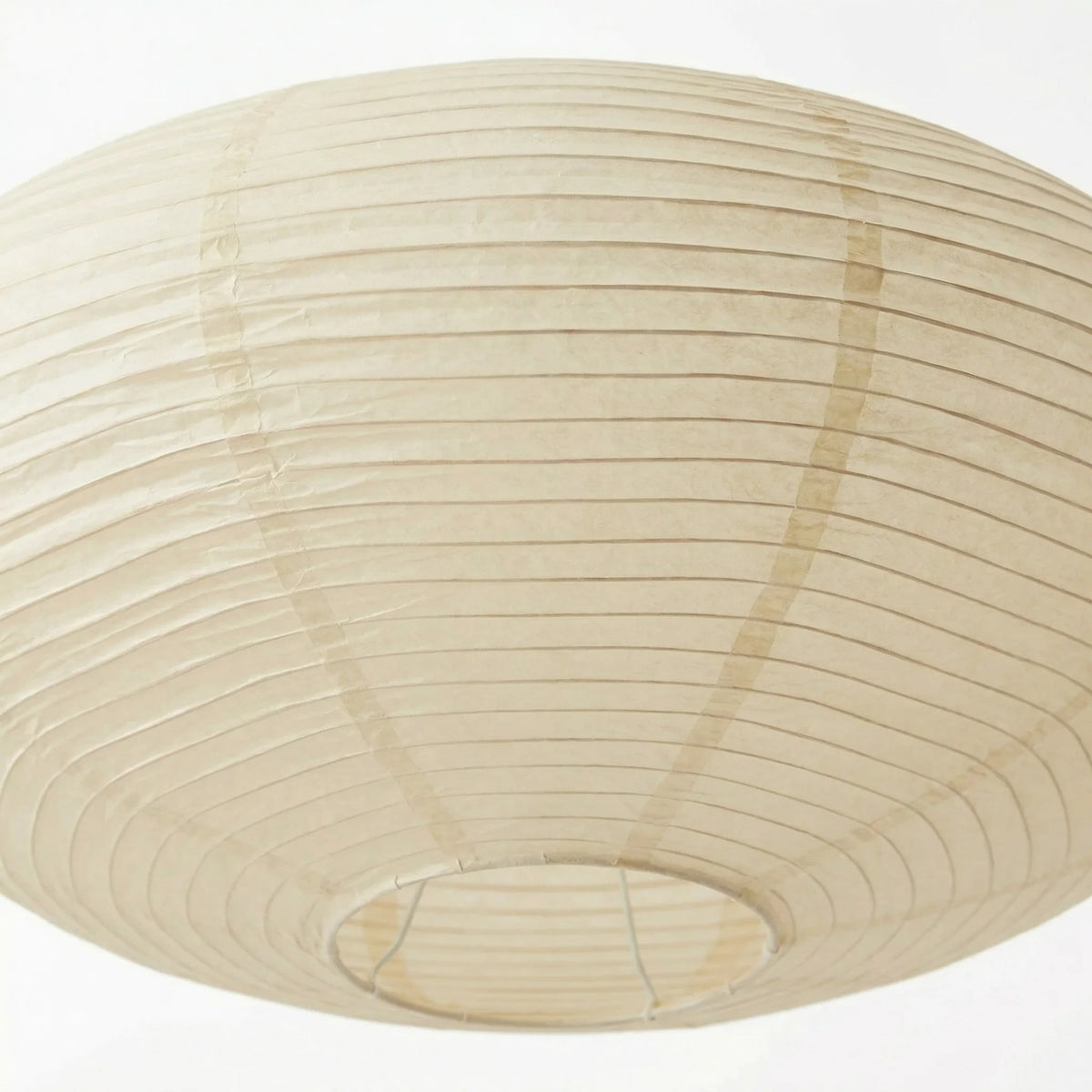 Pendant Light Cotton Paper Shade Adjustable Height Soft Diffused