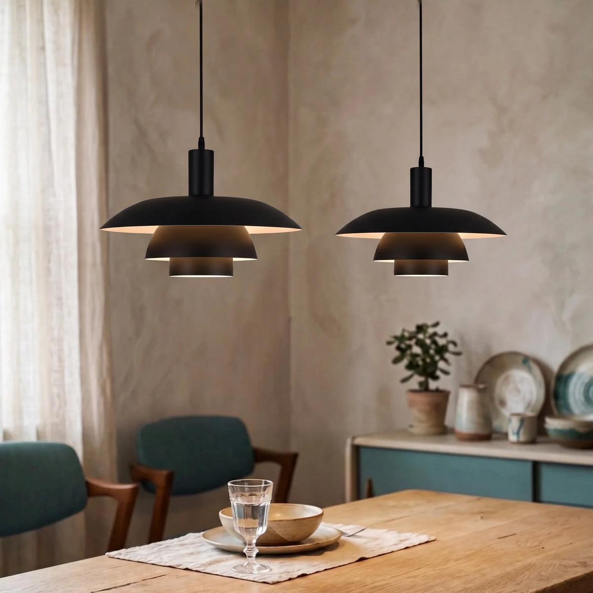 Pendant Light Metal Dimmable Integrated LED