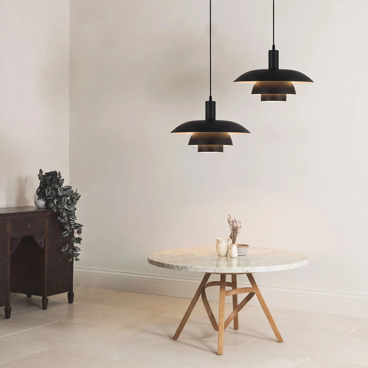 Pendant Light Metal Dimmable Integrated LED