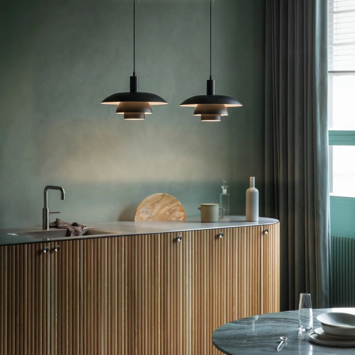 Pendant Light Metal Dimmable Integrated LED