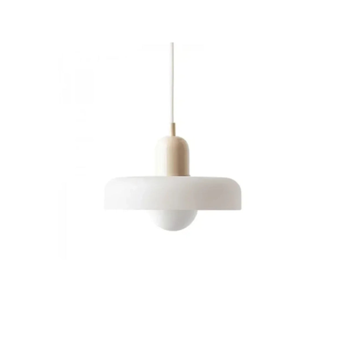 Pendant Light Spherical Glass Shade Soft Diffused Light
