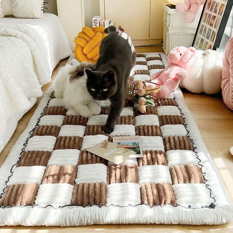 Pet Blanket Soft Chenille Non-Slip Machine Washable