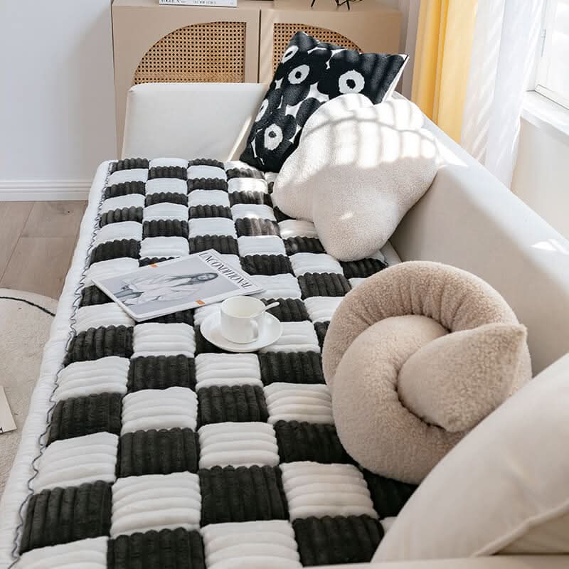Pet Blanket Soft Chenille Non-Slip Machine Washable