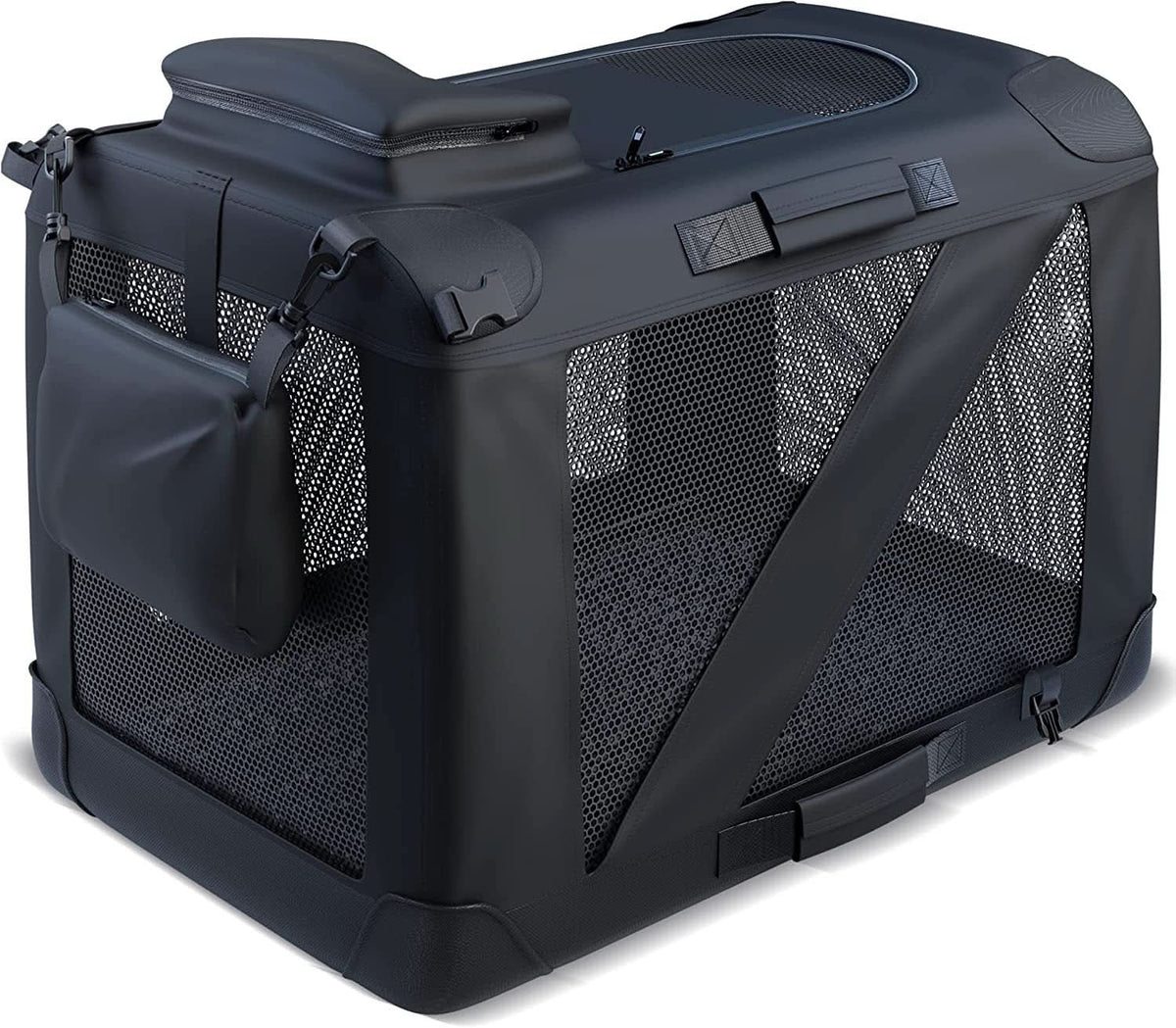 Pet Carrier Foldable Breathable Mesh Removable Padded Interior