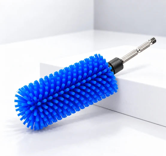 Pet Hair Removal Brush Set Drill-Powered Silicone Bristles