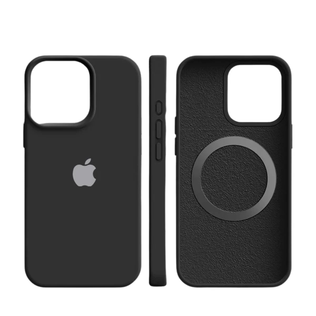 Phone Case Liquid Silicone Magnetic Charging Slim Protection