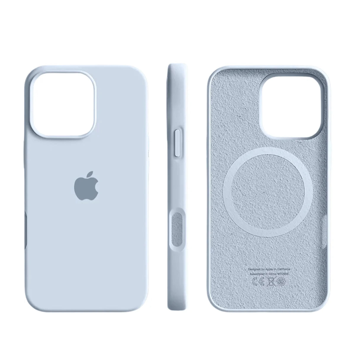 Phone Case Liquid Silicone Magnetic Charging Slim Protection