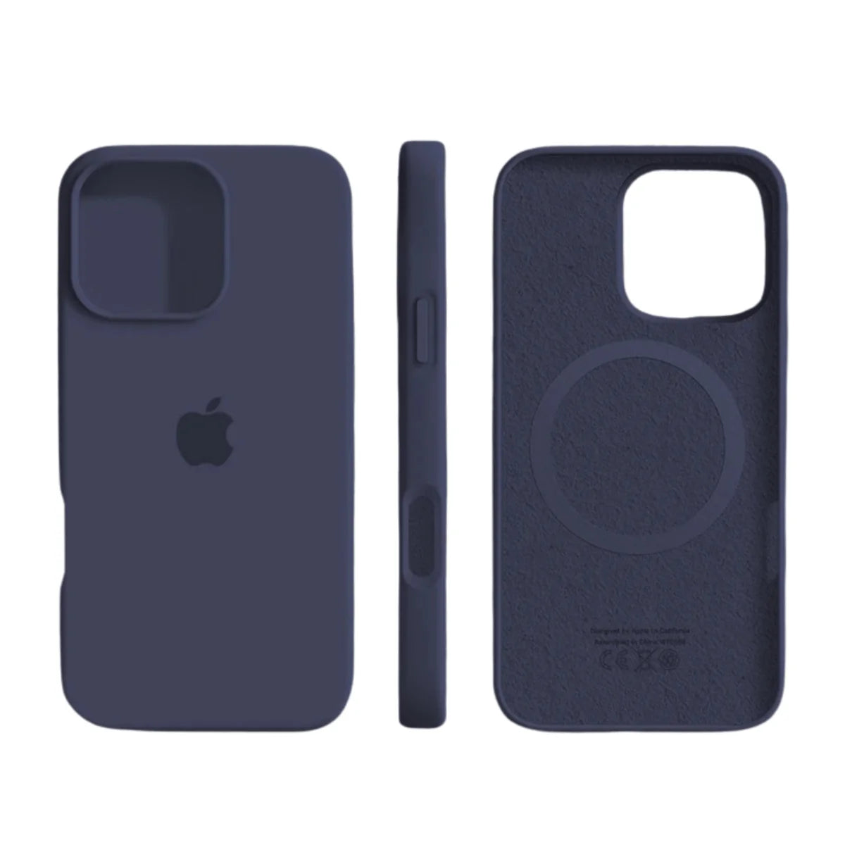 Phone Case Liquid Silicone Magnetic Charging Slim Protection