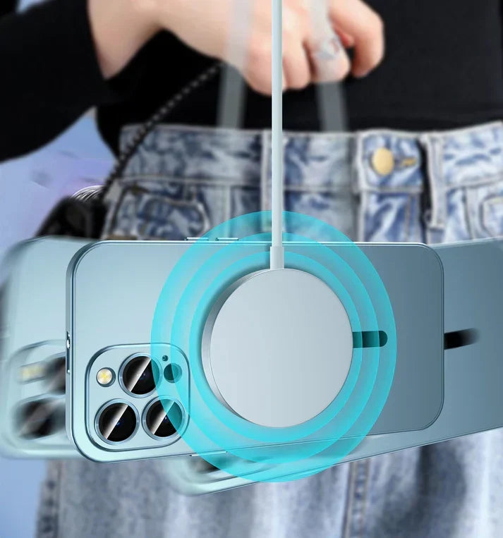 Phone Case Metal Shock & Scratch Resistant Magnetic Compatible