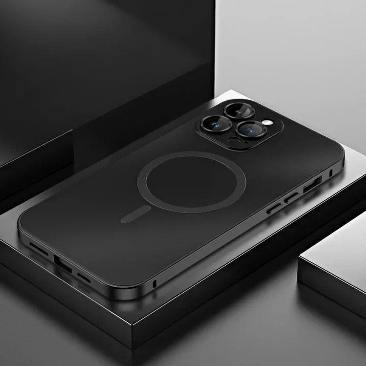 Phone Case Metal Shock & Scratch Resistant Magnetic Compatible