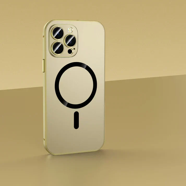 Phone Case Metal Shock & Scratch Resistant Magnetic Compatible
