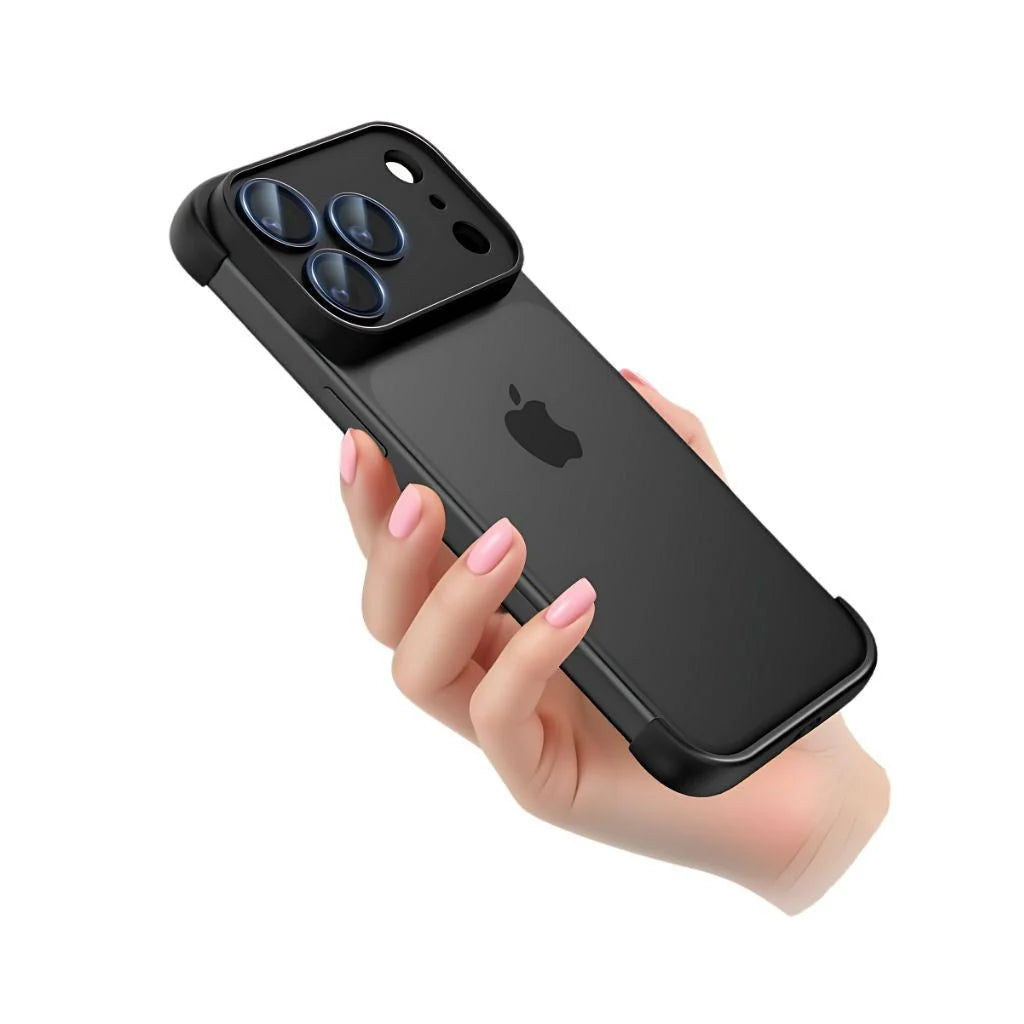 Phone Case Shock-Absorbing Raised Screen & Camera Edges