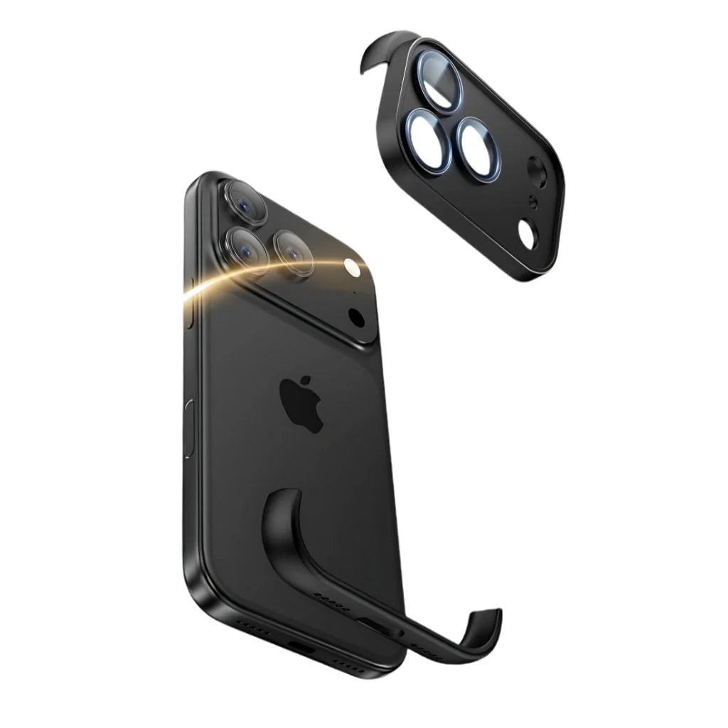 Phone Case Shock-Absorbing Raised Screen & Camera Edges