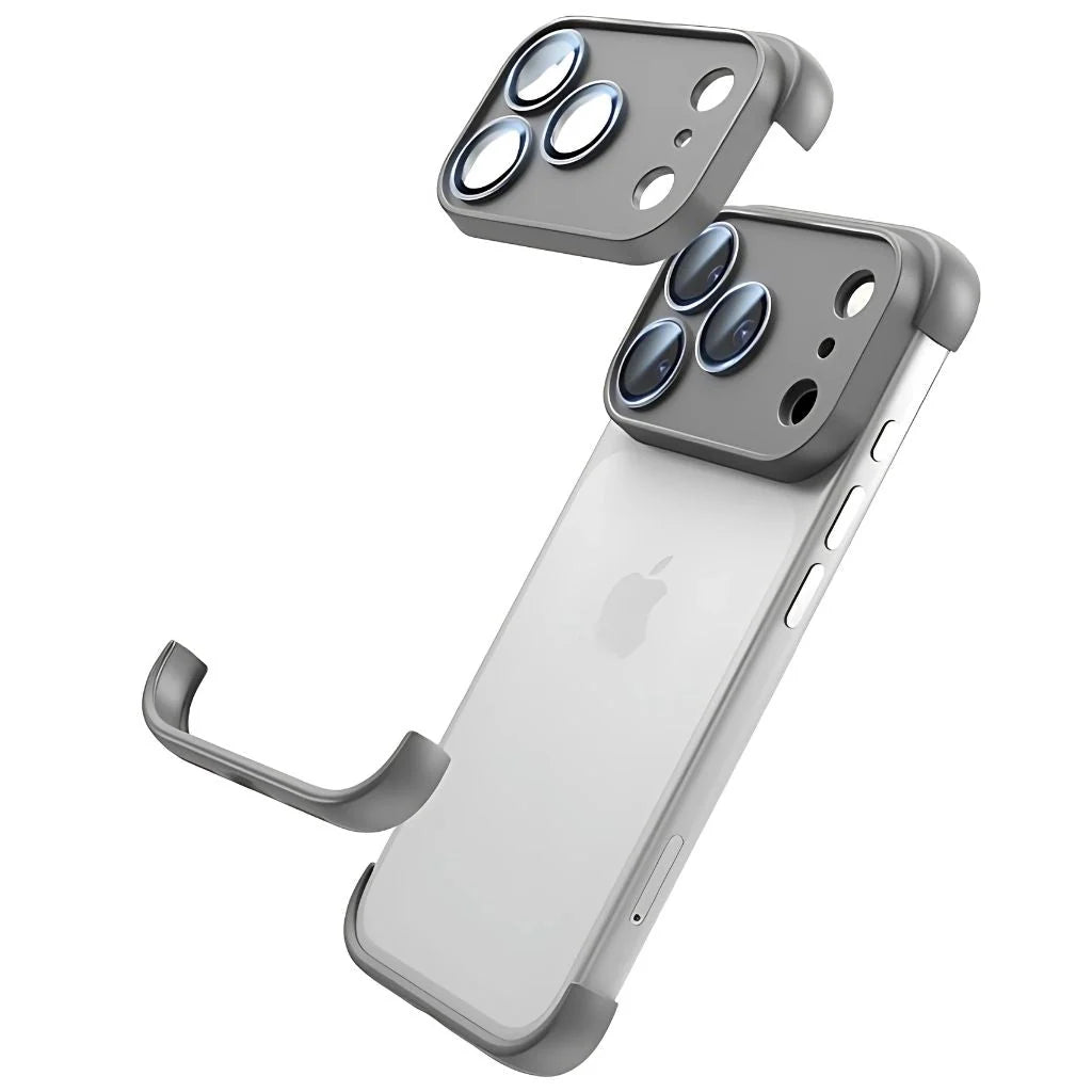 Phone Case Shock-Absorbing Raised Screen & Camera Edges