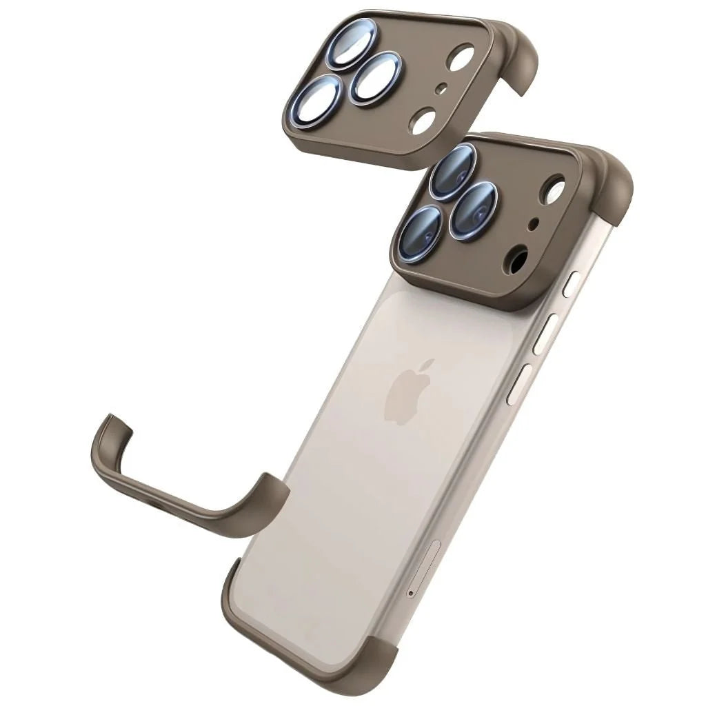 Phone Case Shock-Absorbing Raised Screen & Camera Edges