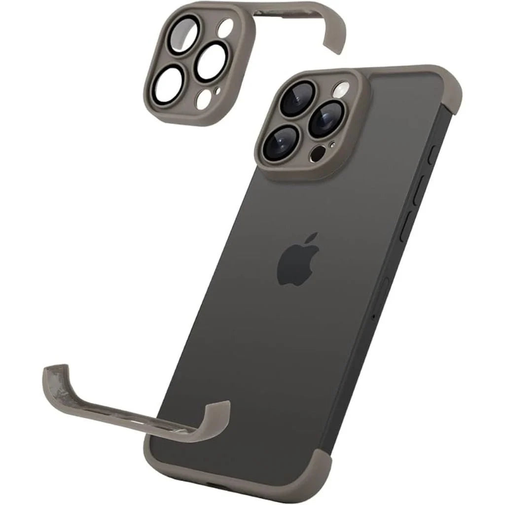Phone Case Shock-Absorbing Raised Screen & Camera Edges