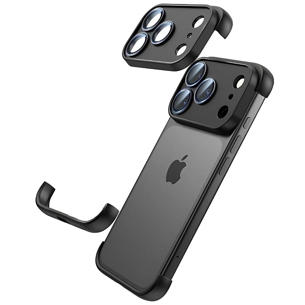 Phone Case Shock-Absorbing Raised Screen & Camera Edges
