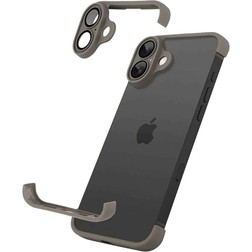 Phone Case Shock-Absorbing Raised Screen & Camera Edges