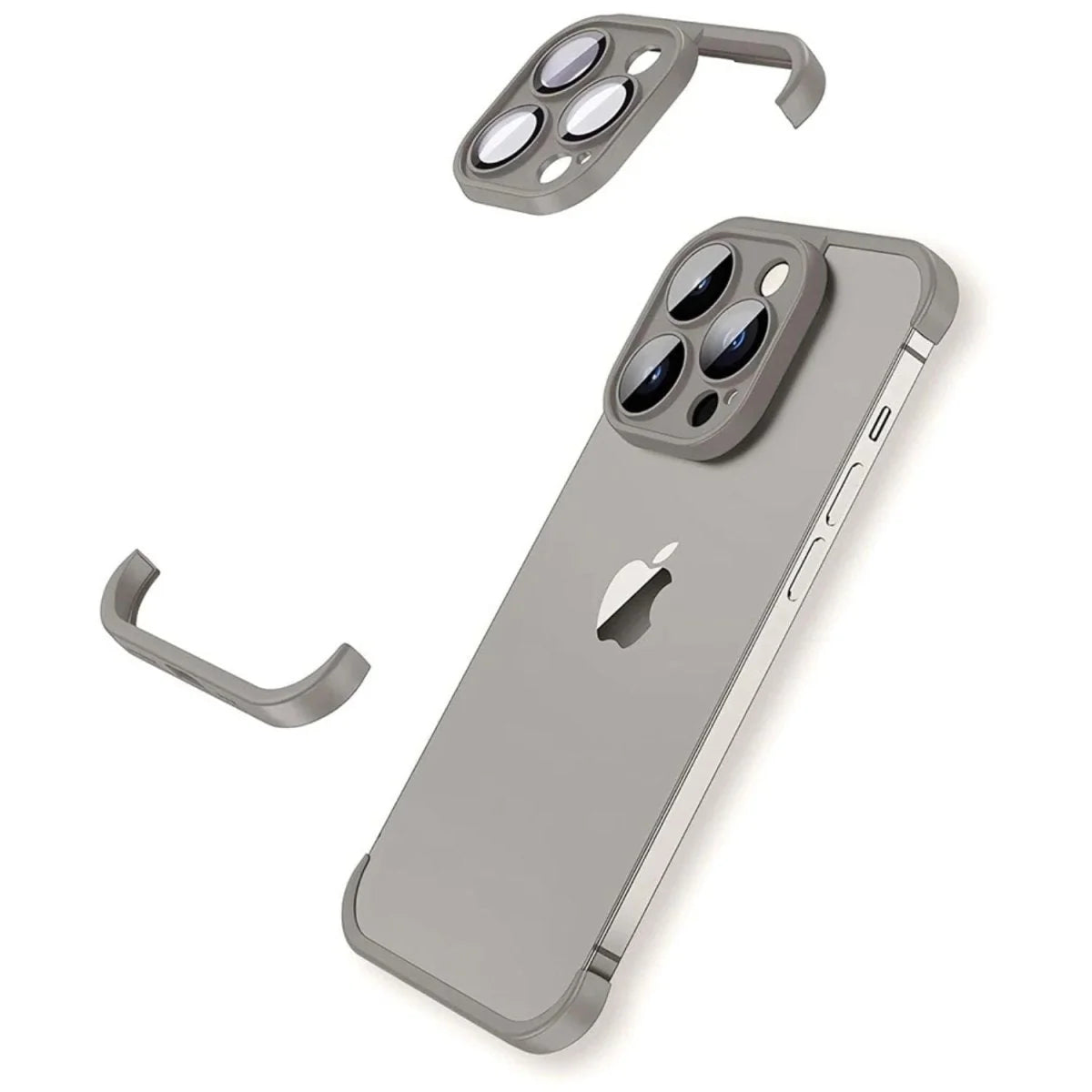 Phone Case Shock-Absorbing Raised Screen & Camera Edges