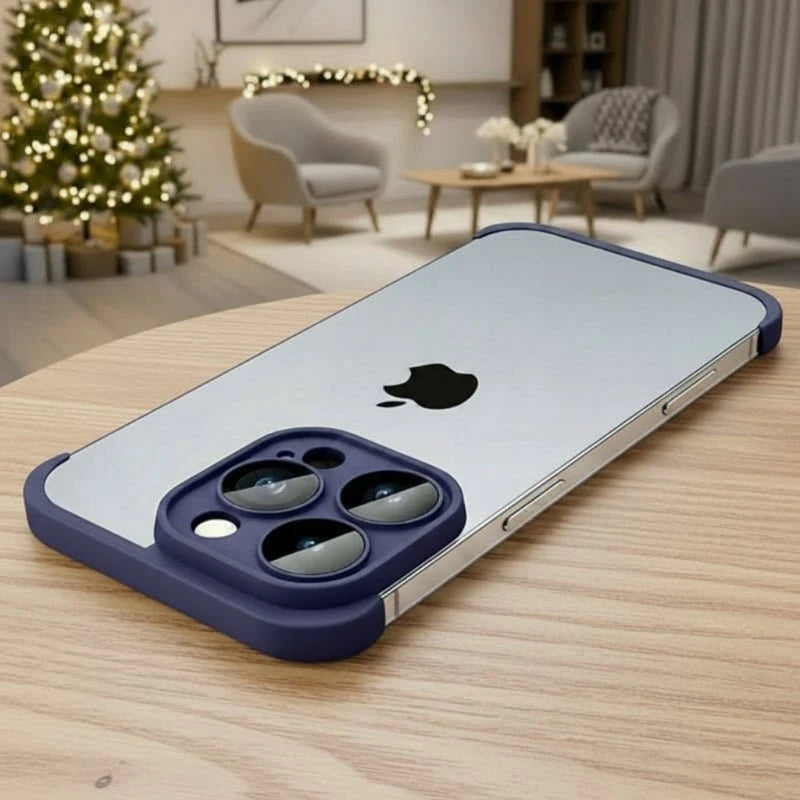 Phone Case Shock-Absorbing Raised Screen & Camera Edges