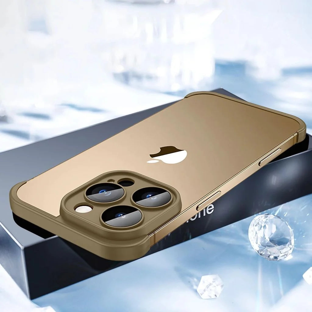 Phone Case Shock-Absorbing Raised Screen & Camera Edges