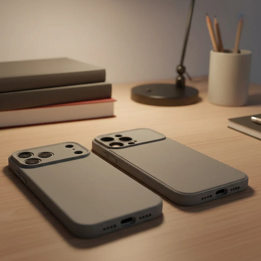 Phone Case Slim Shock-Absorbing Soft-Touch Grip