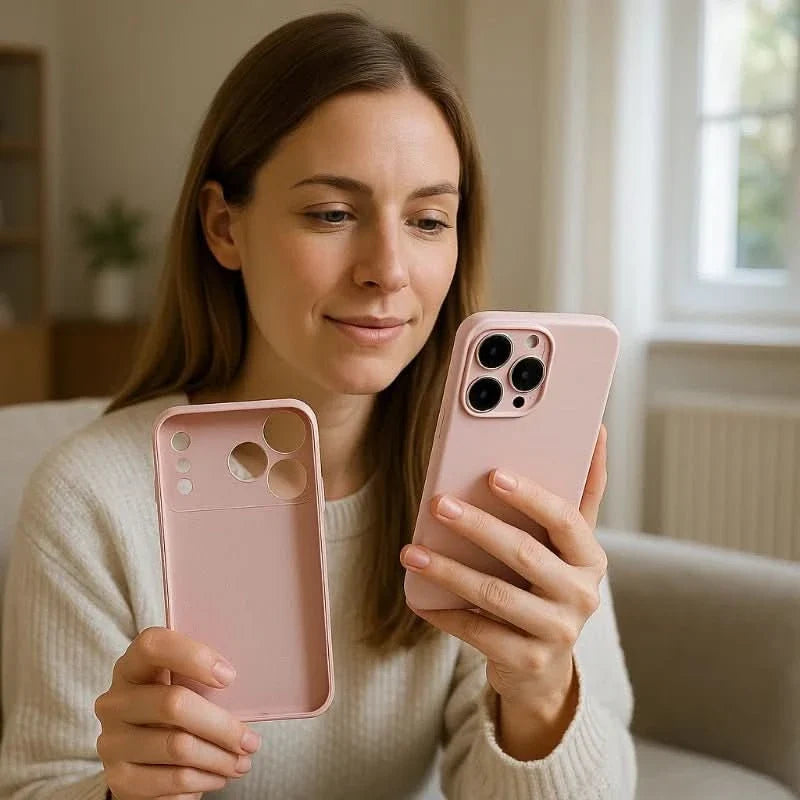 Phone Case Slim Shock-Absorbing Soft-Touch Grip