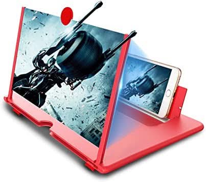 Phone Screen Magnifier 3–4× HD Fresnel Lens Foldable Design