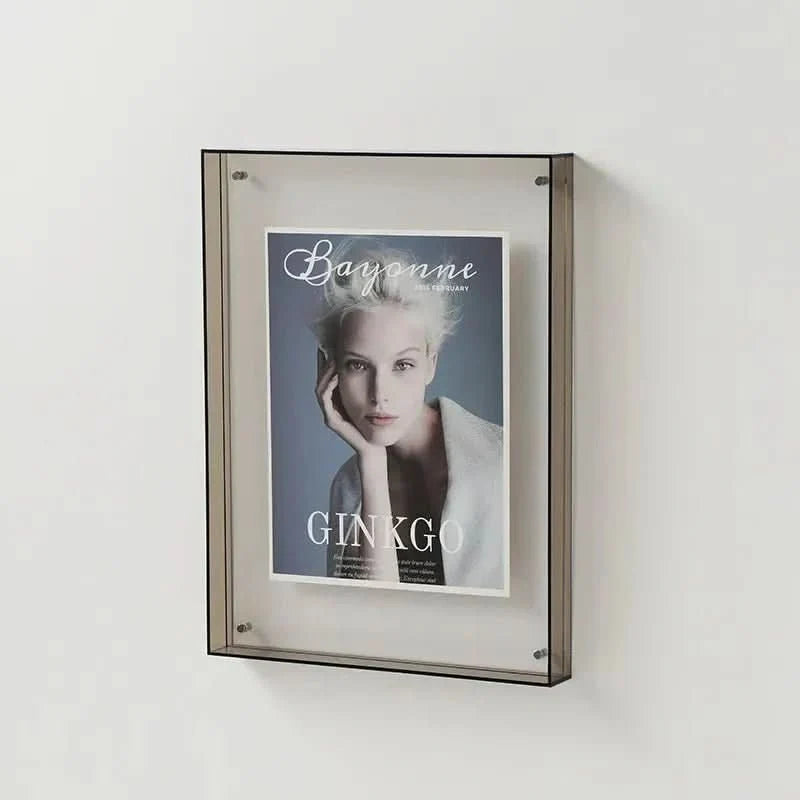 Photo Frame Transparent Acrylic Floating Effect