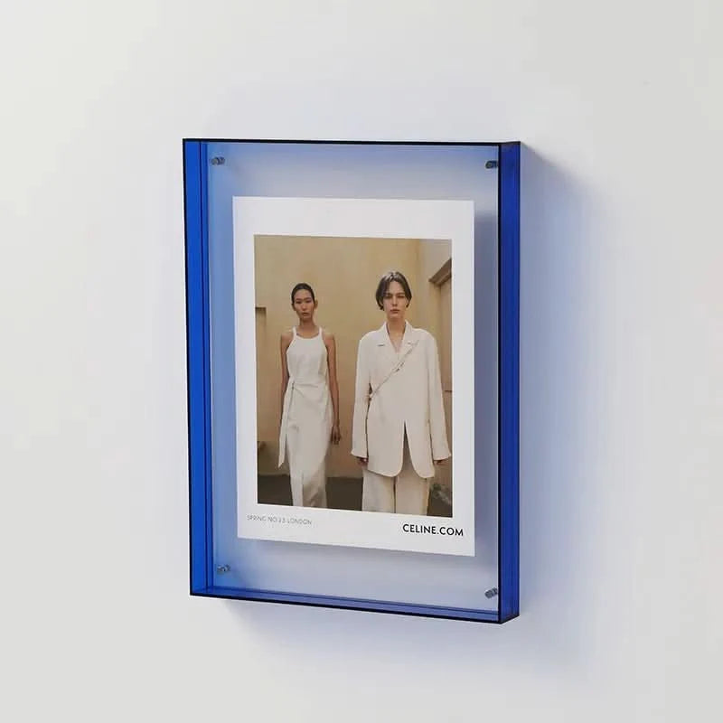 Photo Frame Transparent Acrylic Floating Effect