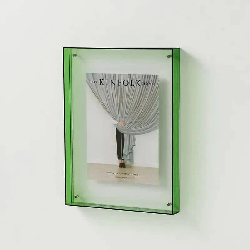 Photo Frame Transparent Acrylic Floating Effect