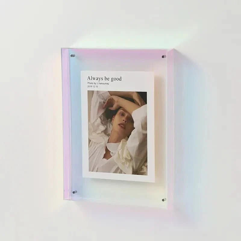 Photo Frame Transparent Acrylic Floating Effect