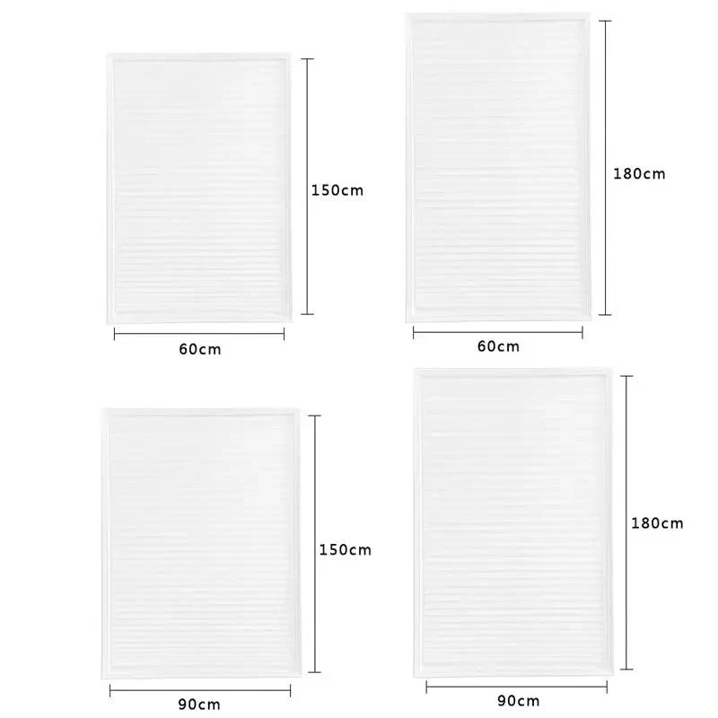 Pleated Window Blind Self-Adhesive Light-Filtering Privacy
