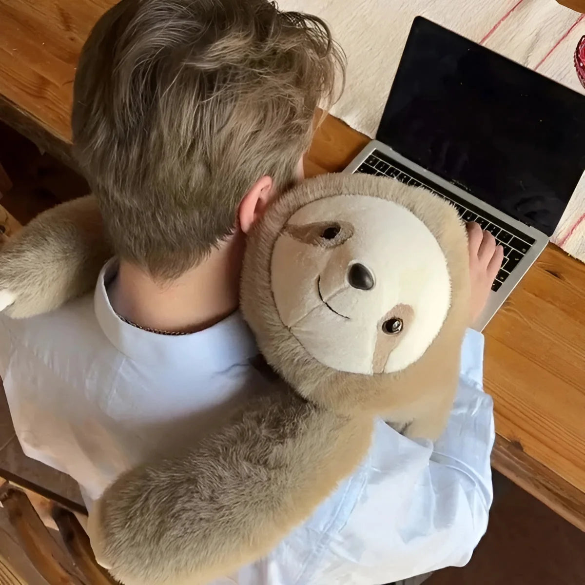 Plush Animal Pillow Extra-Long Arms Soft Support