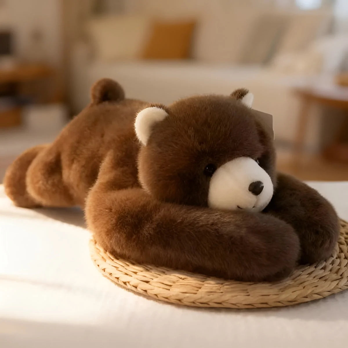 Plush Animal Pillow Extra-Long Arms Soft Support