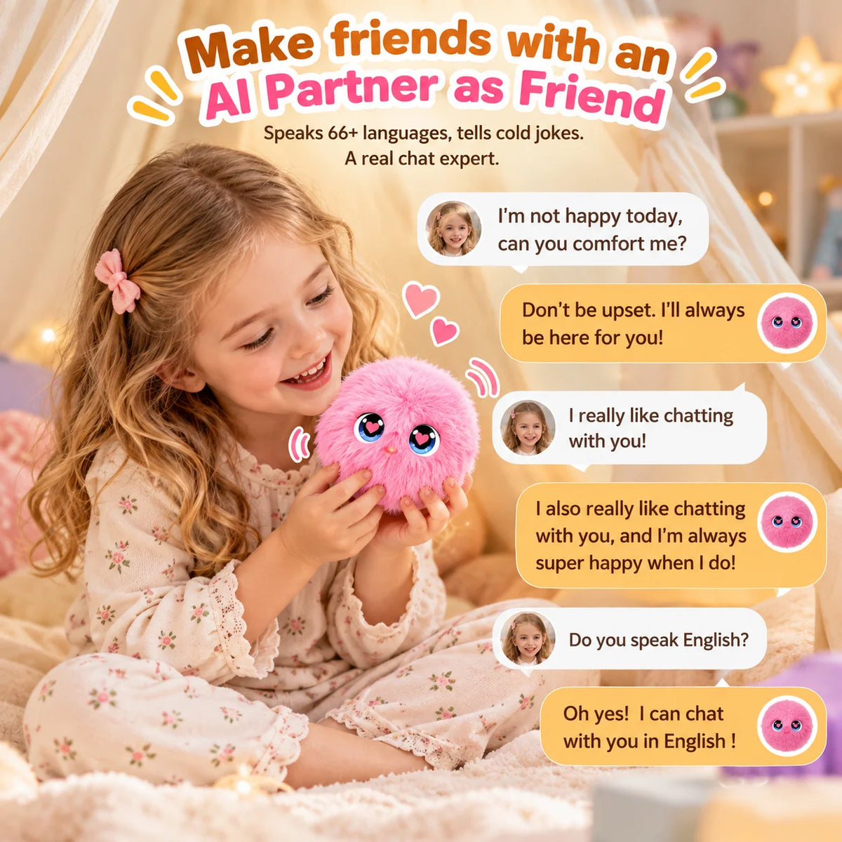 Plush Toy Voice Chat & Touch Response
