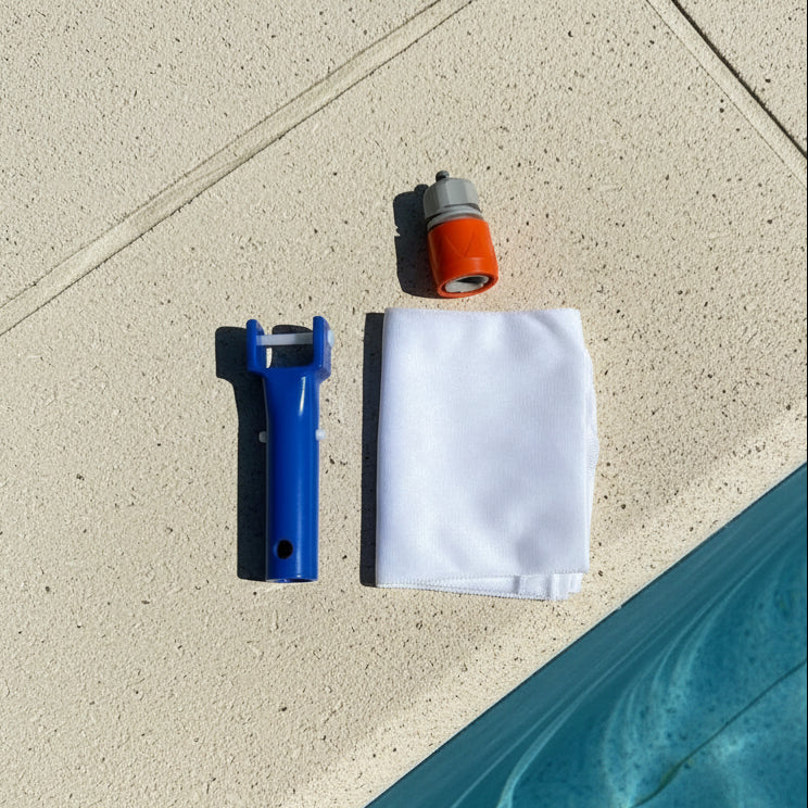 Pool Vacuum Cleaner Water-Powered Reusable Mesh Filter