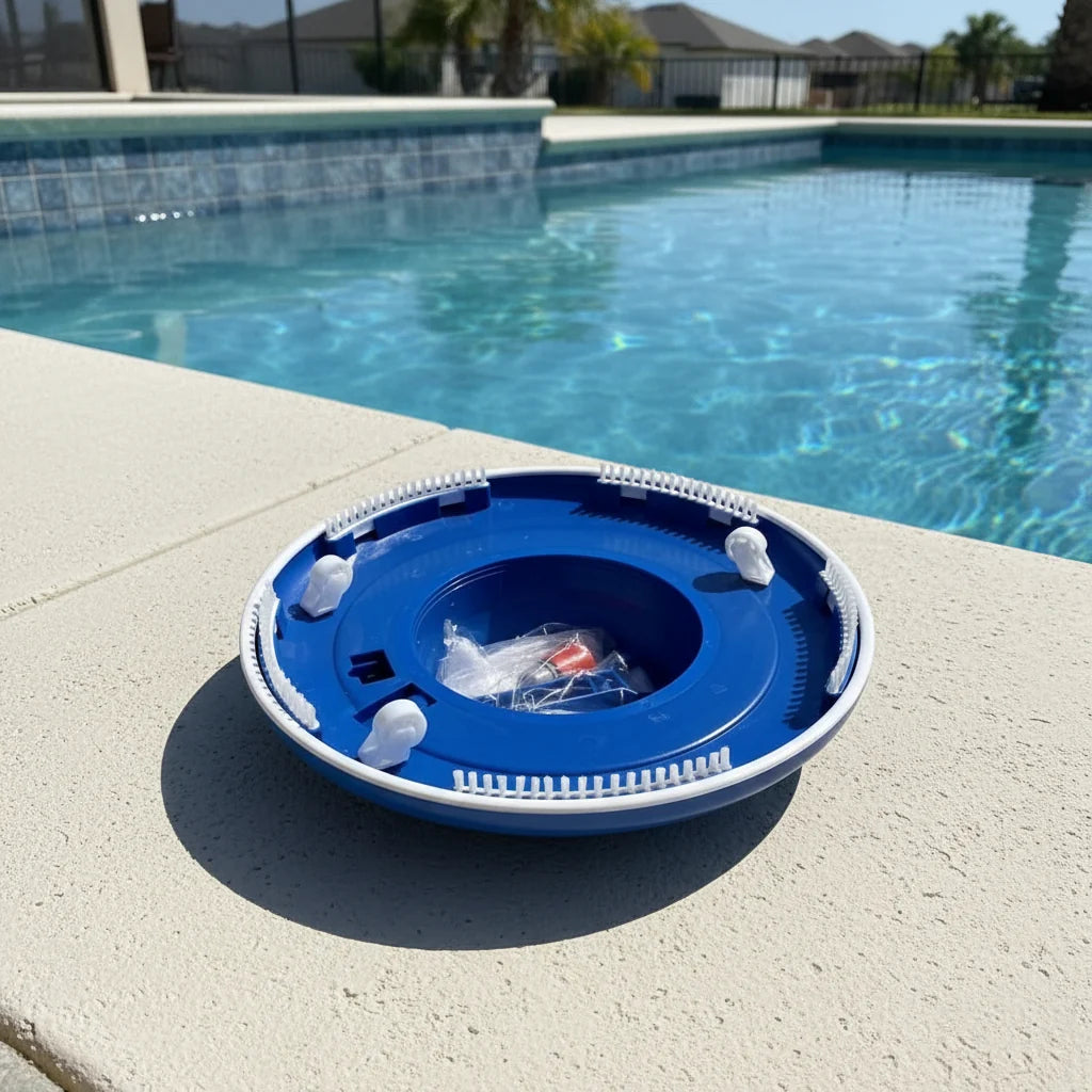 Pool Vacuum Cleaner Water-Powered Reusable Mesh Filter