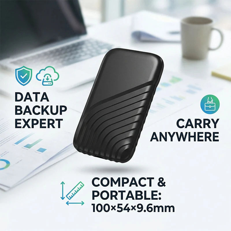Portable SSD USB-C & USB 3.1 Compact Storage