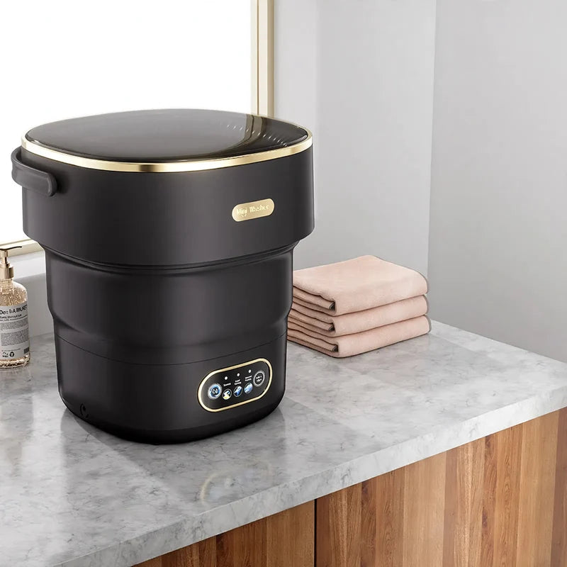 Portable Washing Machine Folding Design 13L Wash & Spin-Dry